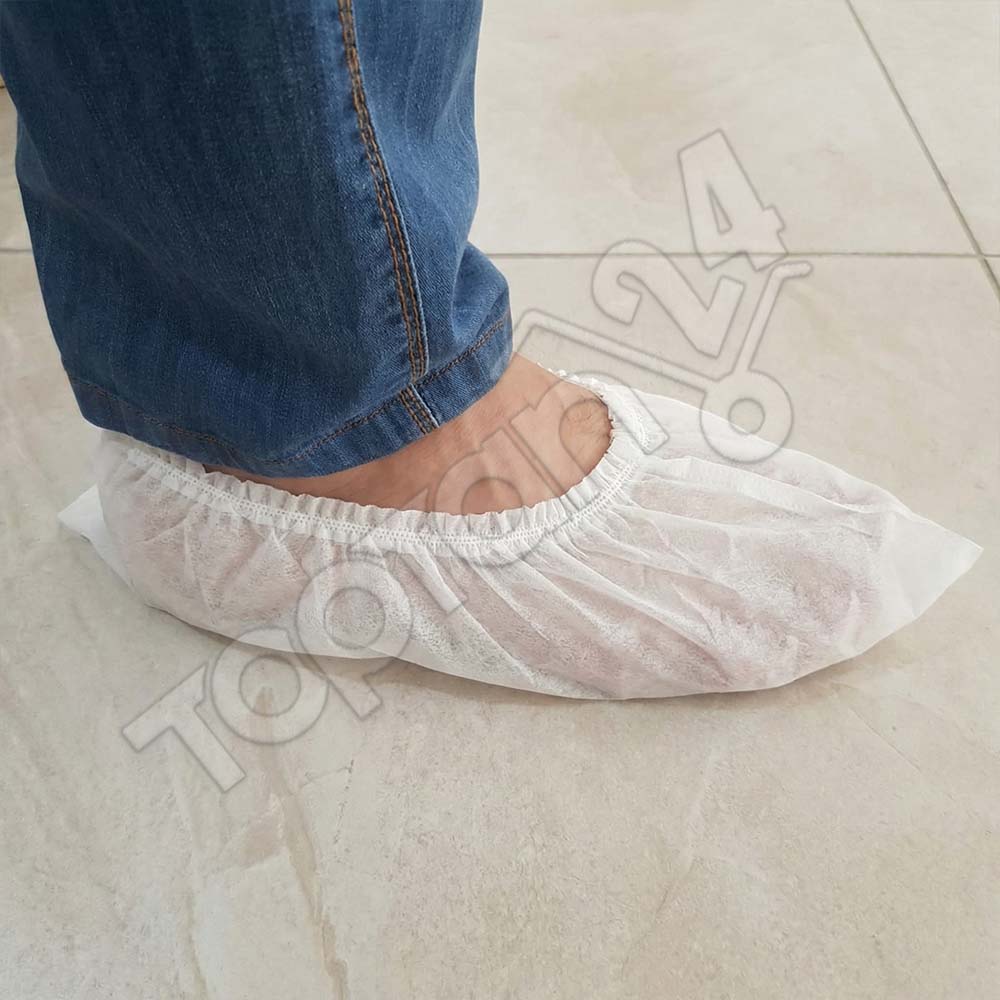 Tela Bez Galoş Tek kullanımlık Galoş Beyaz 12 Tela Bez Galoş Tek kullanımlık Galoş Beyaz - Görsel 12