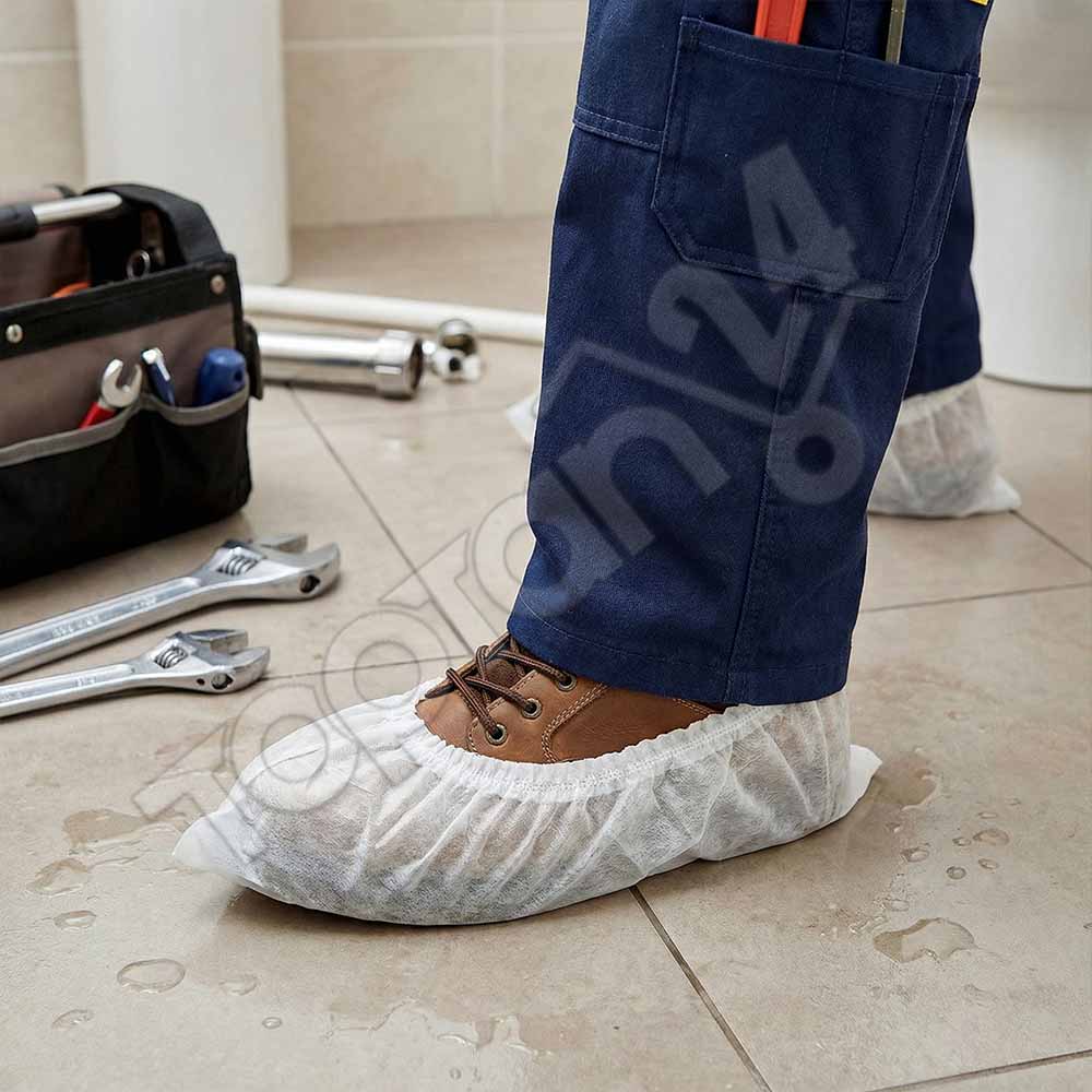 Tela Bez Galoş Tek kullanımlık Galoş Beyaz 9 Tela Bez Galoş Tek kullanımlık Galoş Beyaz - Görsel 9