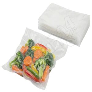 25x35 Tırtıklı Gıda Vakum Poşeti