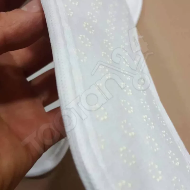 Çift Katlı Havlu Otel Terliği Kaymaz Taban - Görsel 5