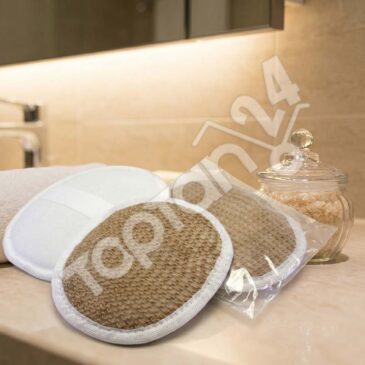 Tek Kullanımlık Örme Oval Banyo Lifi Poşetli
