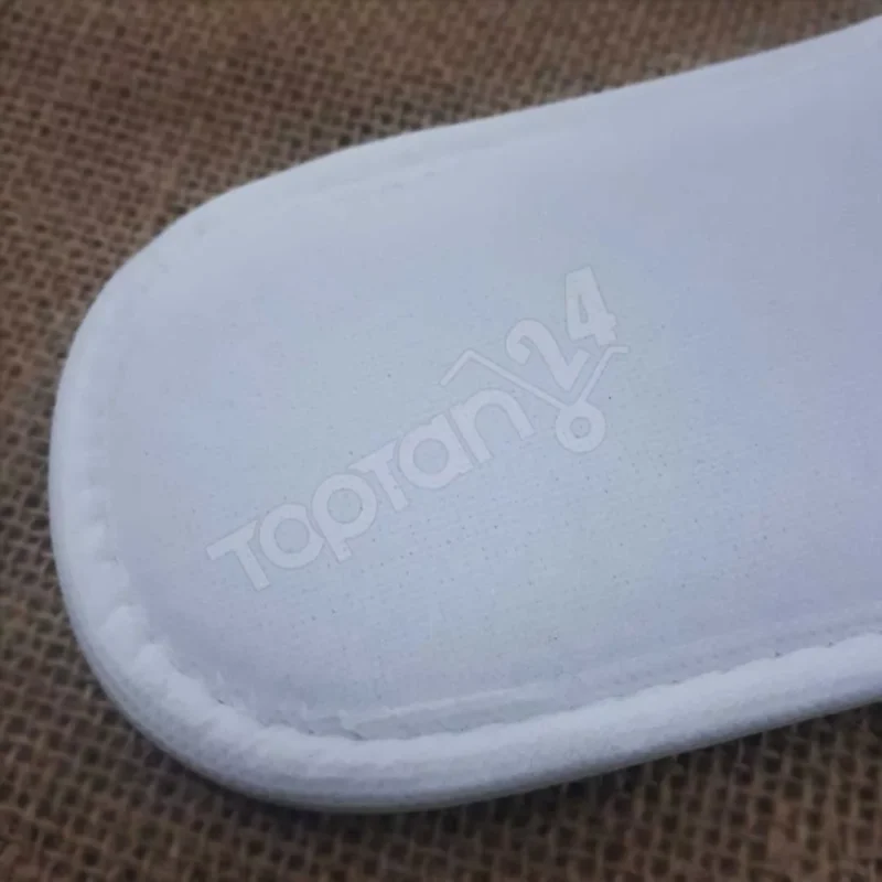Polyester Çift Kat Kalın Havlu Terlik 10 mm