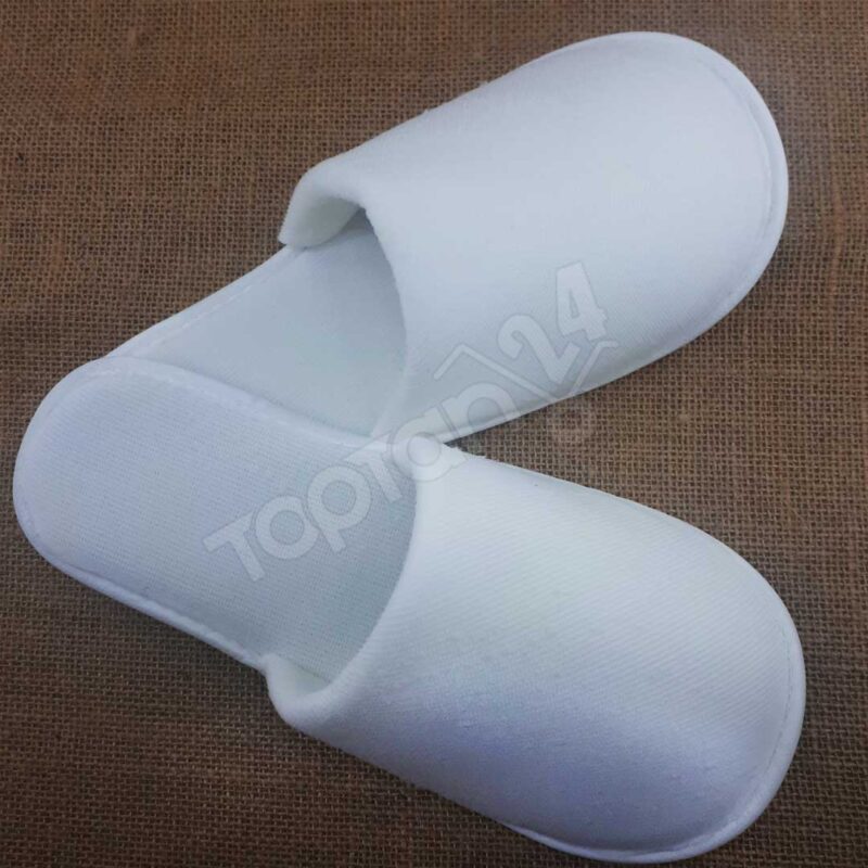 Polyester Çift Kat Kalın Havlu Terlik 10 mm