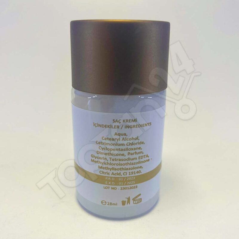 Mini Otel Saç Kremi Silindir Şişe 30 Ml - Görsel 3