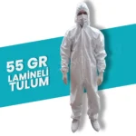 Laminasyonlu Su Geçirmez Tela Tulum XXL