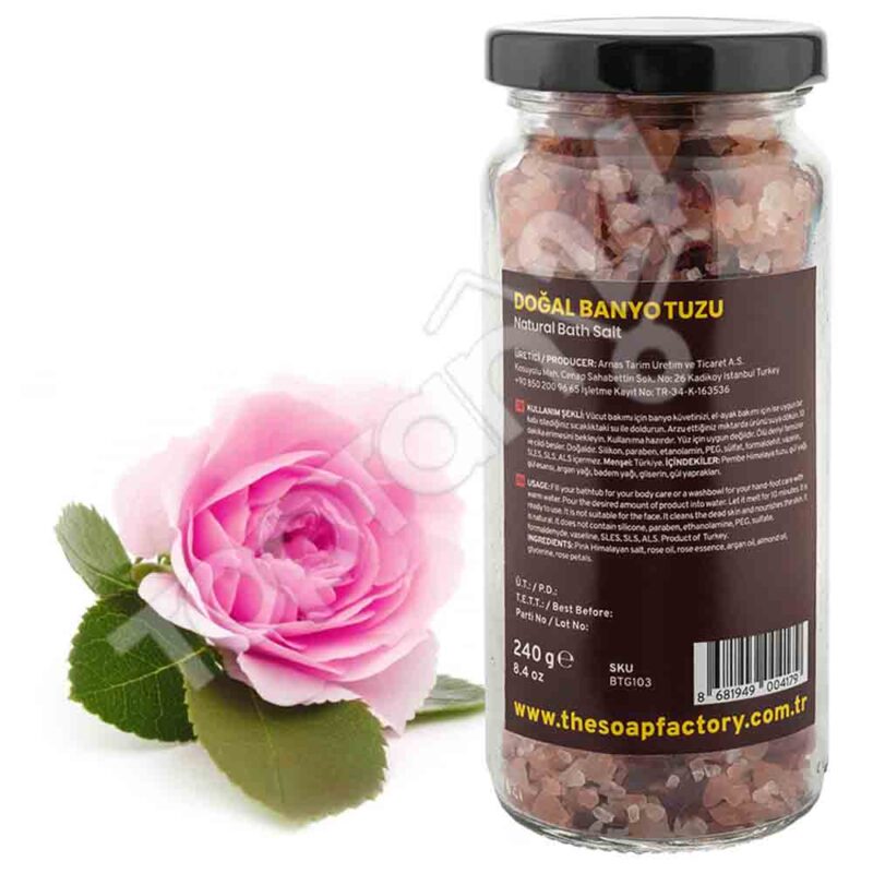 Banyo Tuzu - 240 Gr - Gül - Görsel 2