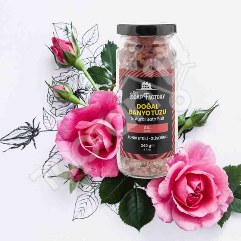 Banyo Tuzu - 240 Gr - Gül - Görsel 5