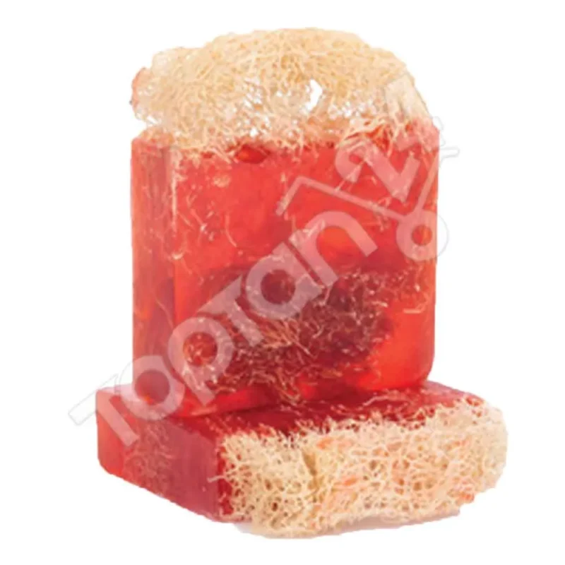 Doğal Kabak Lifli Sabun - Çilek 100 Gr - The Soap Factory - Görsel 3
