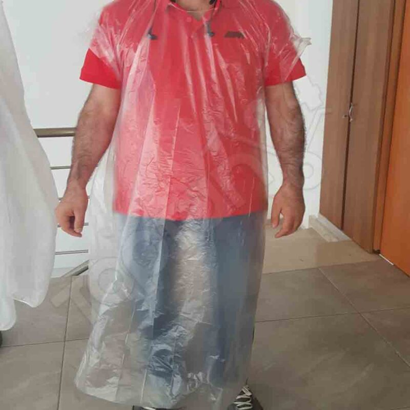 Tek Kullanımlık Çalışma Önlüğü - Mutfak Önlüğü – Etkinlik Önlüğü - Naylon Apron - Görsel 2