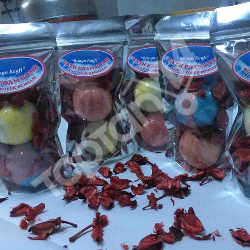 Banyo Topu Nem Topu Bath Bomb Banyo Bombası Banyo Köpük Topu - Görsel 15