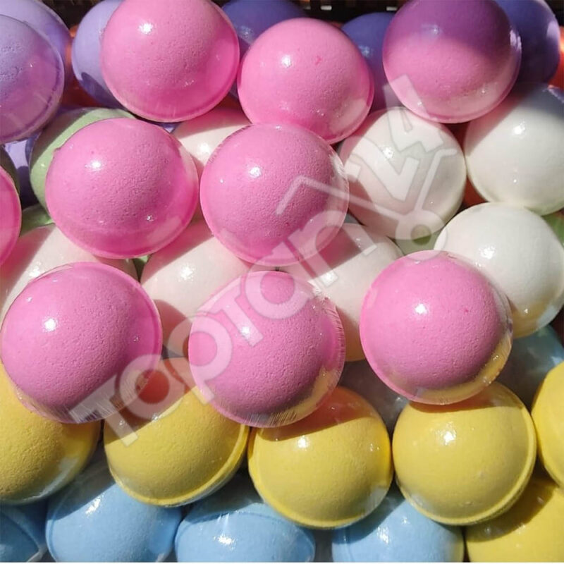 Banyo Topu Nem Topu Bath Bomb Banyo Bombası Banyo Köpük Topu - Görsel 13
