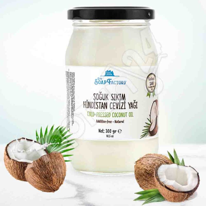 Soğuk Sıkım Hindistan Cevizi Yağı - 300 Gr