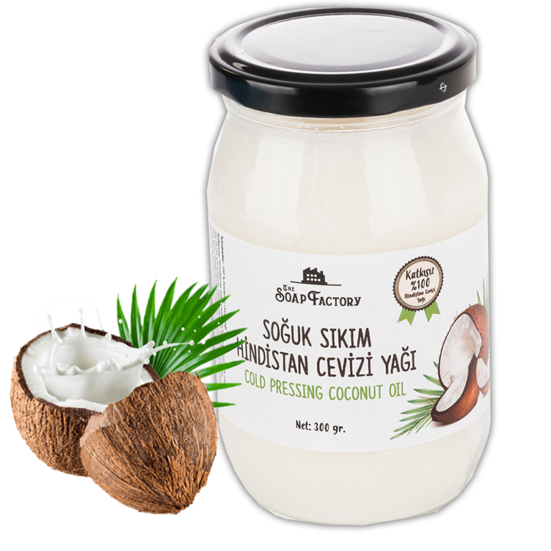Soğuk Sıkım Hindistan Cevizi Yağı - 300 Gr - Görsel 2