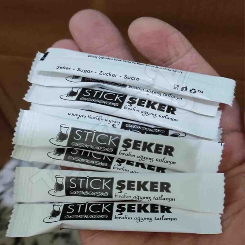 Stick Şeker Baskılı Tek Kullanımlık Şeker - Görsel 5