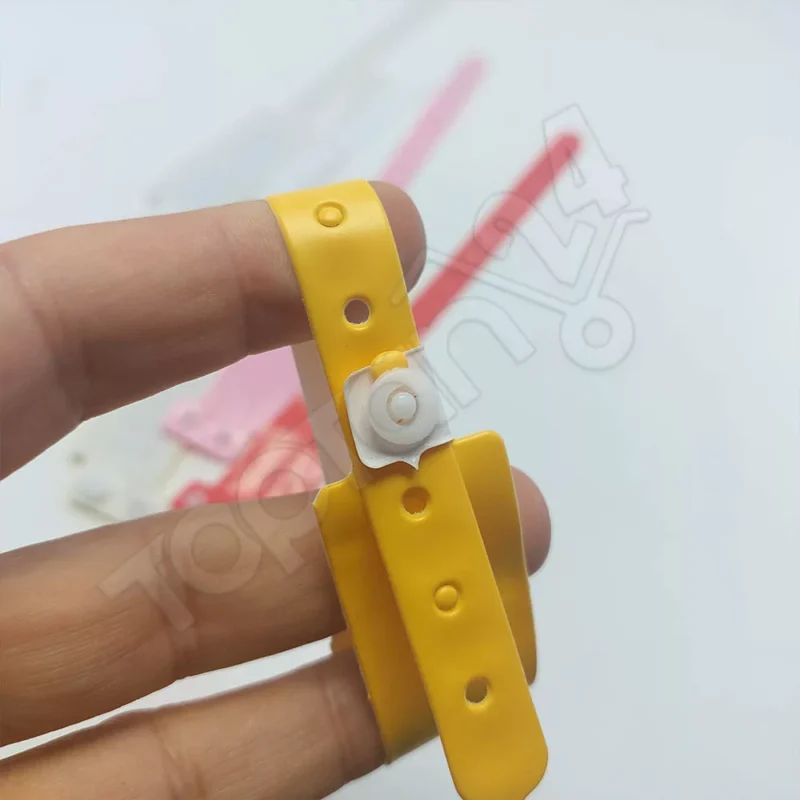 Otel Bileklik Plastik Otel Bilekliği Kol Bandı - Görsel 4