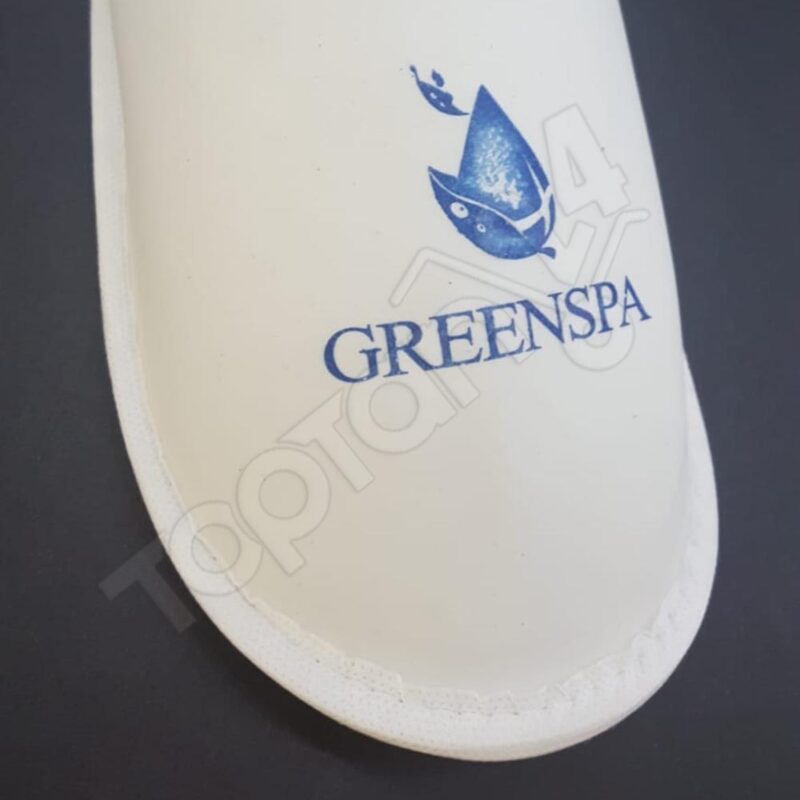 Baskılı Spa Terliği Kaymaz Taban Terlik - Görsel 4