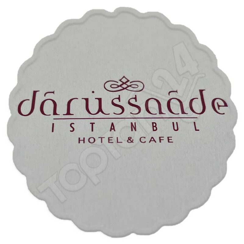Logo Baskılı Tek Kullanımlık Bardak Altı - Görsel 3
