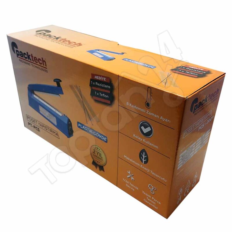 Packtech PT-400P 40 Cm Poşet Ağzı Kapama Yapıştırma Makinesi - Görsel 6