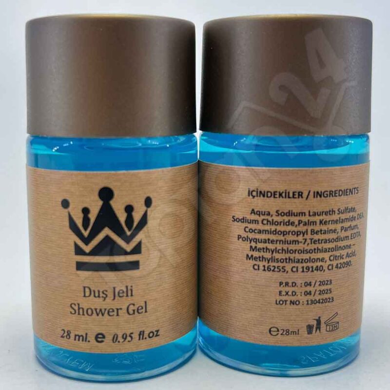Otel Duş Jeli Geniş Kapak Kraft 30 Ml - Görsel 4