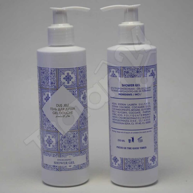Duş Jeli Şişesi Boş Şişe 250 Ml Dekoratif - Görsel 5