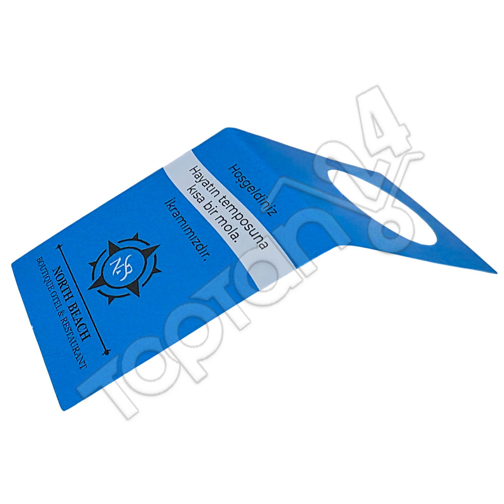 Logo Baskılı Otel Şişe İkram Kartı 4 Logo Baskılı Otel Şişe İkram Kartı - Görsel 4