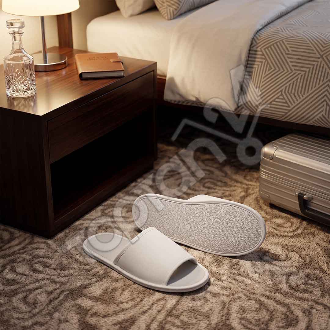 Gerçek Kaymaz Tabanlı Spa Terliği Önü Açık 11 Gerçek Kaymaz Tabanlı Spa Terliği Önü Açık - Görsel 11